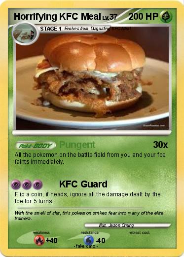Pokemon Horrifying KFC Meal