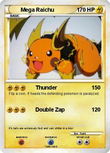 Pokemon Mega Raichu