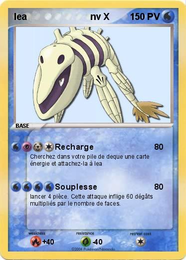 Pokemon lea                         nv X