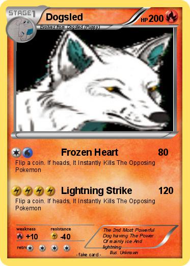 Pokemon Dogsled