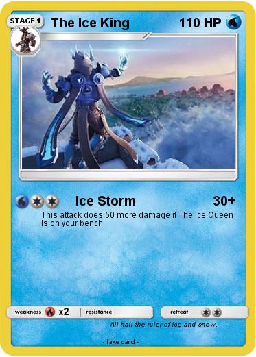Pokemon The Ice King