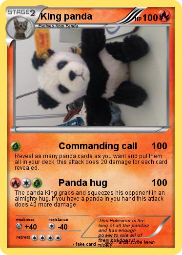 Pokemon King panda