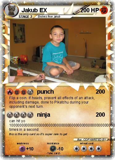Pokemon Jakub EX