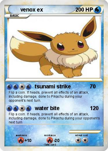 Pokemon venox ex