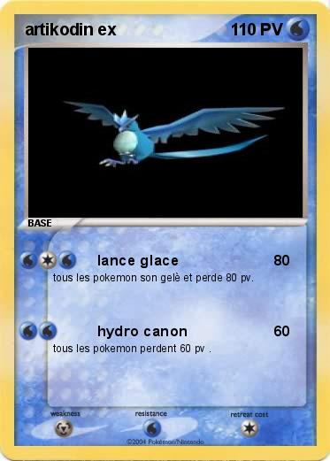 Pokemon artikodin ex