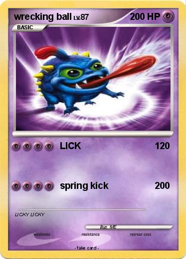 Pokemon wrecking ball