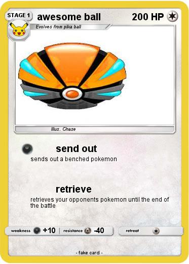Pokemon awesome ball