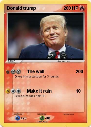 Pokemon Donald trump