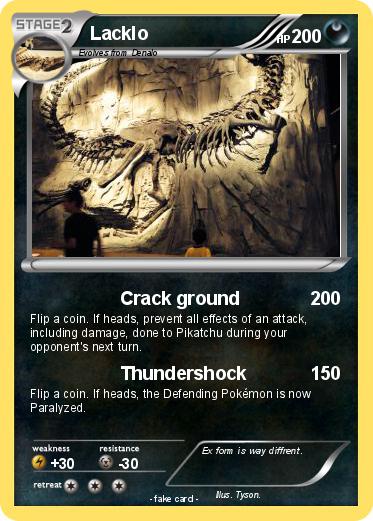 Pokemon Lacklo