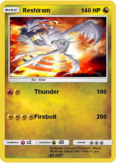 Pokemon Reshiram