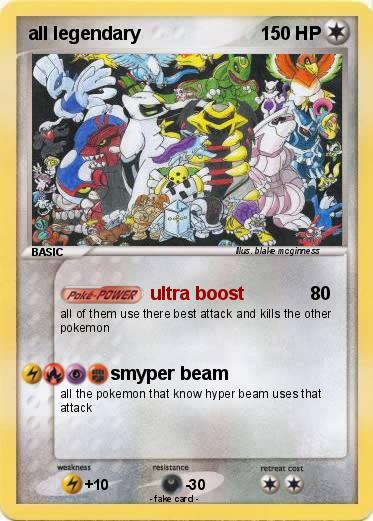 Pokemon all legendary