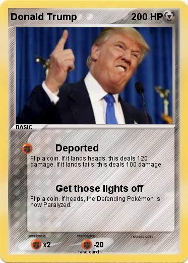 Pokemon Donald Trump