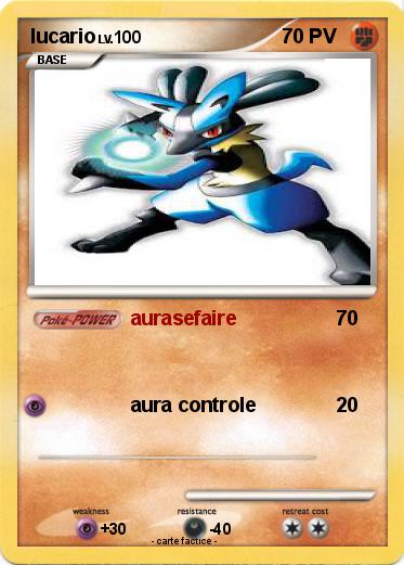 Pokemon lucario