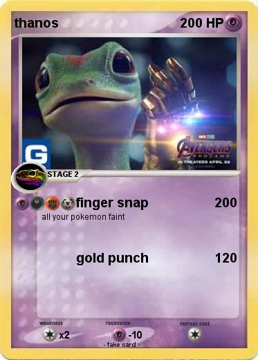 Pokemon thanos