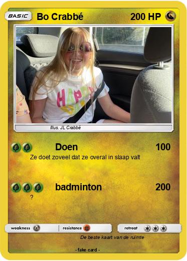 Pokemon Bo Crabbé