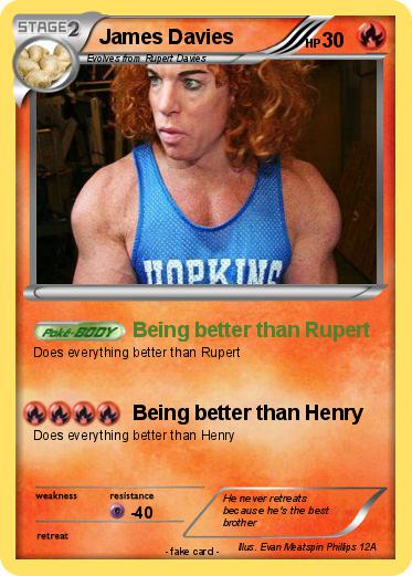 Pokemon James Davies