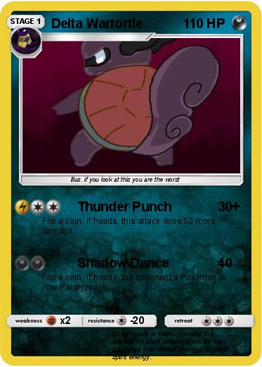 Pokemon Delta Wartortle