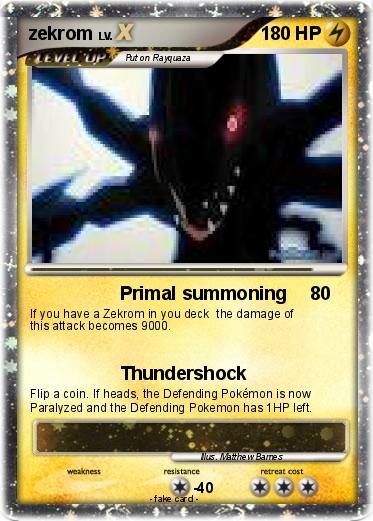 Pokemon zekrom