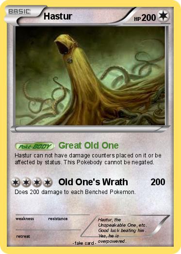Pokemon Hastur