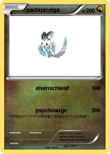 Pokemon pachipicolga