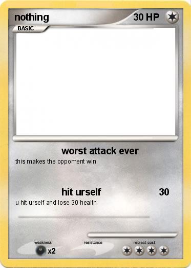 Pokemon nothing