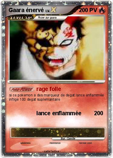 Pokemon Gaara énervé