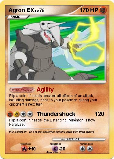 Pokemon Agron EX