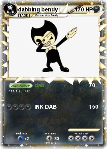 Pokemon dabbing bendy