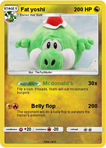 Pokemon Fat yoshi