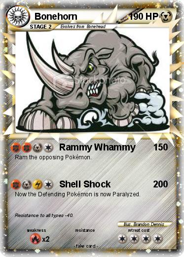 Pokemon Bonehorn