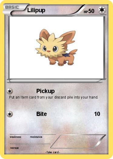 Pokemon Lilipup