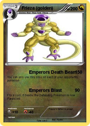 Pokemon Frieza (golden)