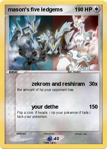 Pokemon mason's five ledgems
