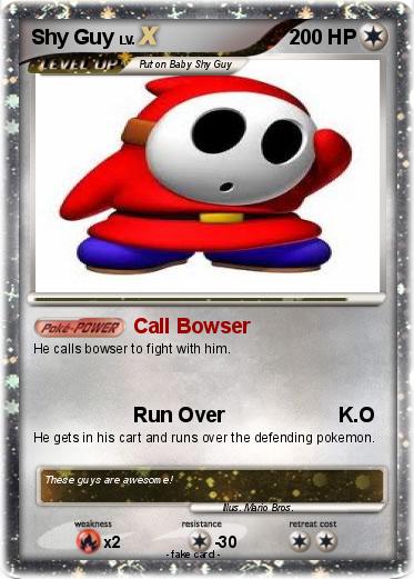 Pokemon Shy Guy