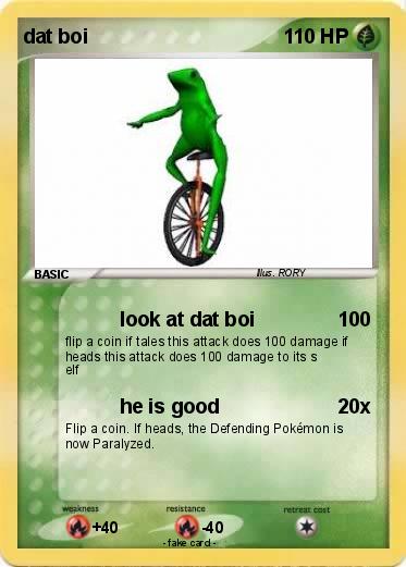 Pokemon dat boi