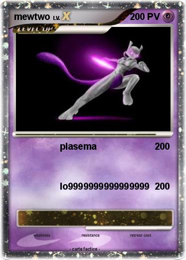 Pokemon mewtwo