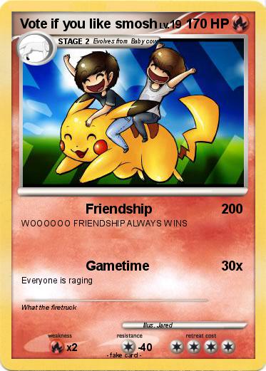 Pokemon Vote if you like smosh