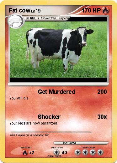 Pokemon Fat cow