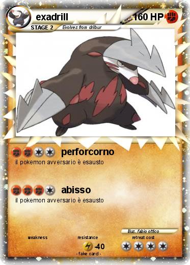 Pokemon exadrill