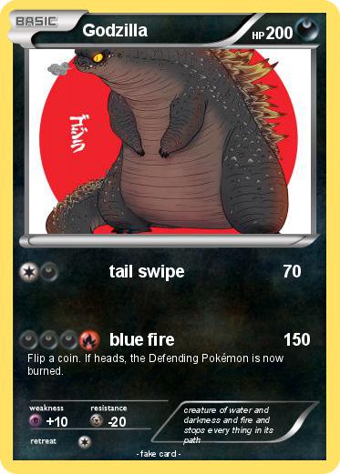 Pokemon Godzilla