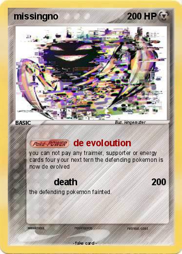 Pokemon missingno