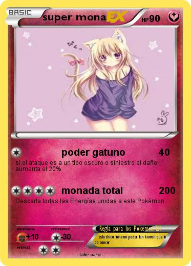 Pokemon super mona