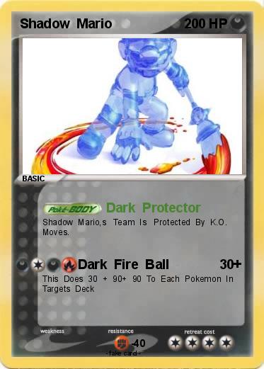 Pokemon Shadow  Mario