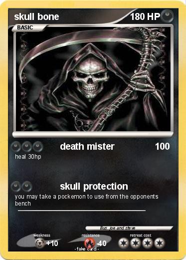 Pokemon skull bone