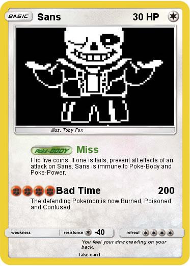Pokemon Sans