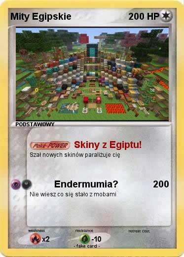 Pokemon Mity Egipskie