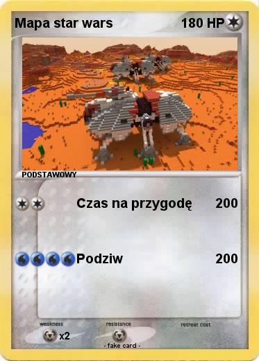 Pokemon Mapa star wars