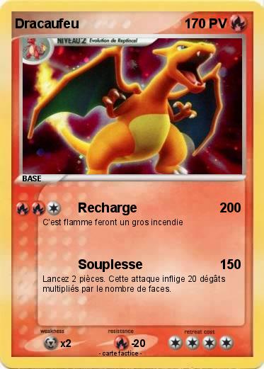 Pokemon Dracaufeu