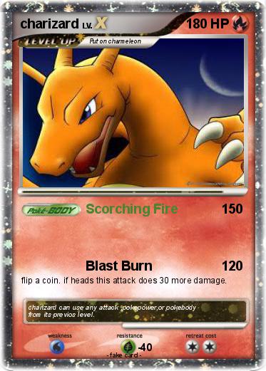 Pokemon charizard
