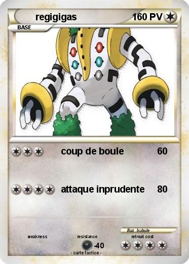 Pokemon regigigas